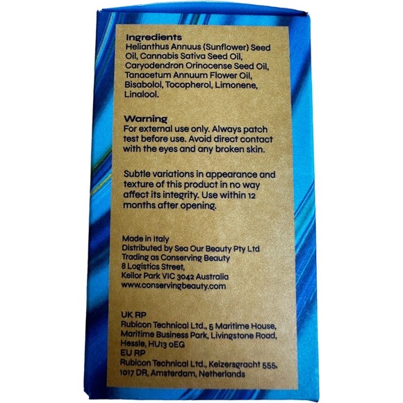 Conserving Beauty Conserve You Plant Based Face Oil 30ml 1.05 fl oz Clean Beauty - Picture 4 of 5